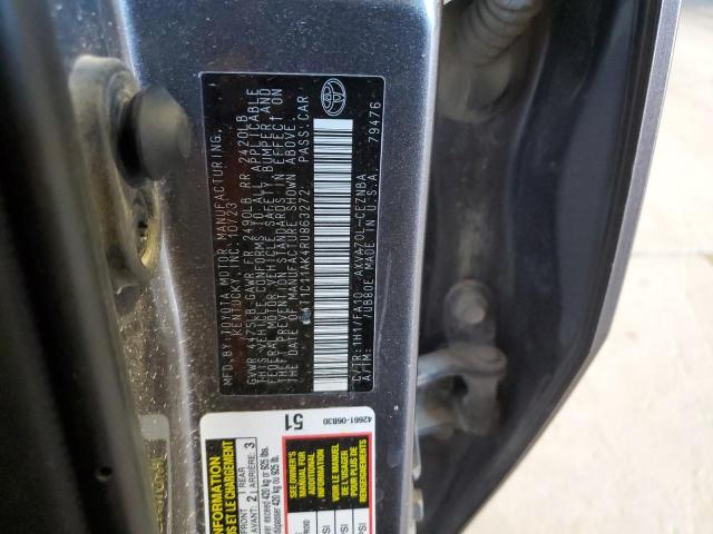 2024 TOYOTA CAMRY LE - 4T1C11AK4RU863272