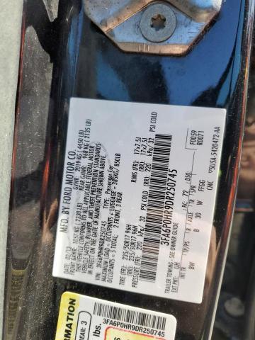 2013 FORD FUSION SE - 3FA6P0HR9DR250745