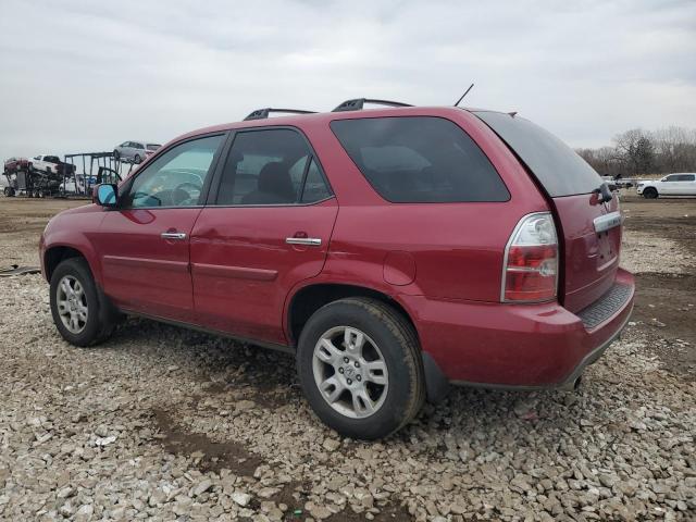 ACURA MDX TOURIN 2004 red  gas 2HNYD186X4H545611 photo #3