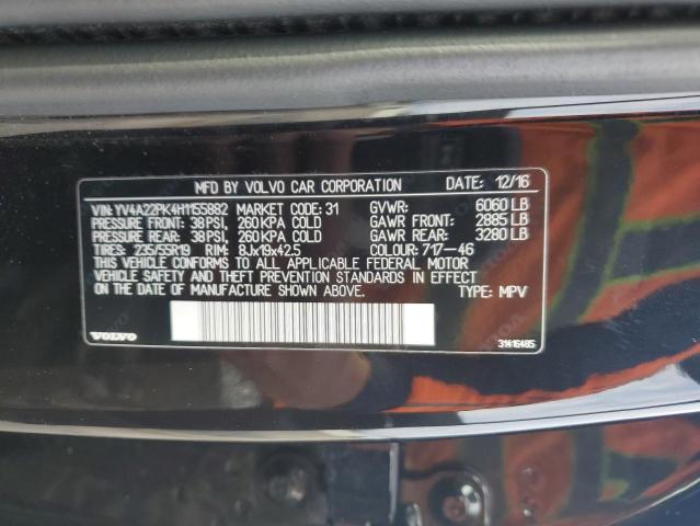 2017 VOLVO XC90 T6 - YV4A22PK4H1155882