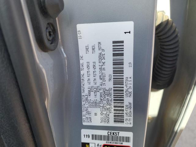 2020 TOYOTA TUNDRA CRE - 5TFDY5F16LX905782