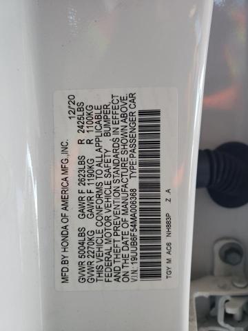 2021 ACURA TLX TECH A - 19UUB6F54MA006368