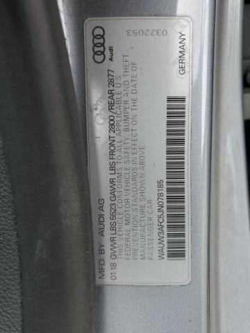 2018 AUDI A7 PREMIUM WAUW3AFC5JN078185