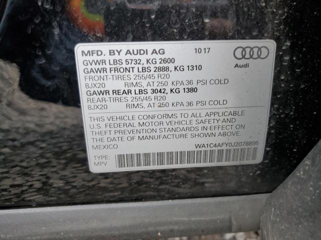 2018 AUDI SQ5 PRESTI - WA1C4AFY0J2078895