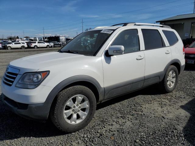 KIA BORREGO LX 2009 white  gas KNDJH741195016118 photo #1