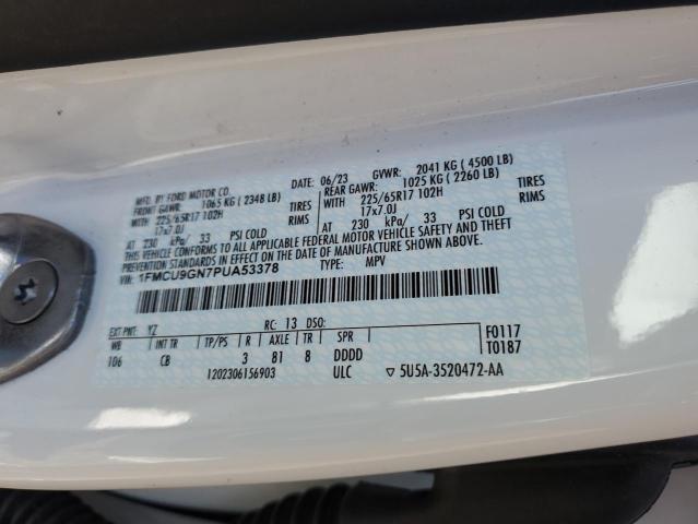 2023 FORD ESCAPE ACT - 1FMCU9GN7PUA53378