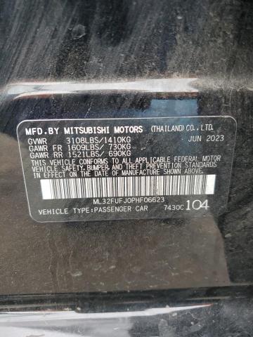 2023 MITSUBISHI MIRAGE G4 - ML32FUFJ0PHF06623