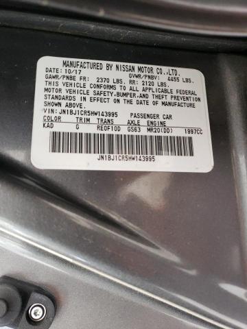 2017 NISSAN ROGUE SPOR - JN1BJ1CR5HW143995