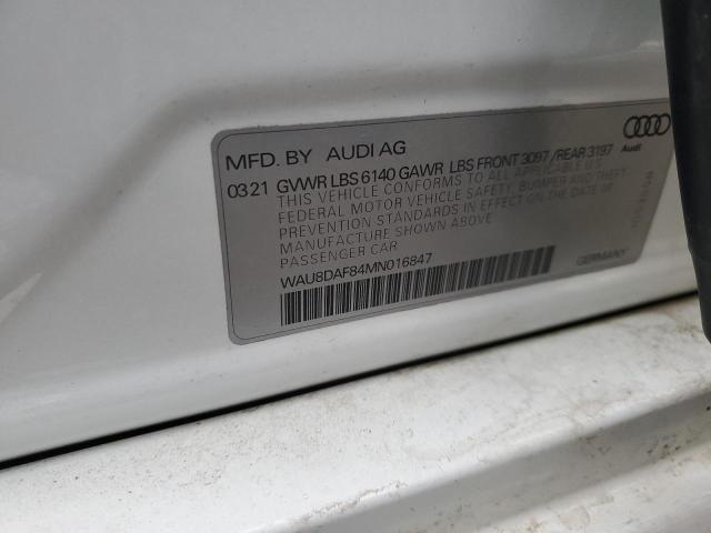 2021 AUDI A8 L WAU8DAF84MN016847