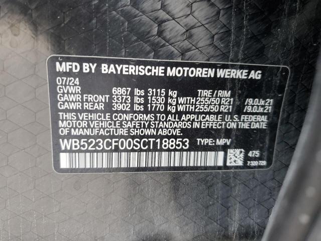 2025 BMW IX XDRIVE5 WB523CF00SCT18853