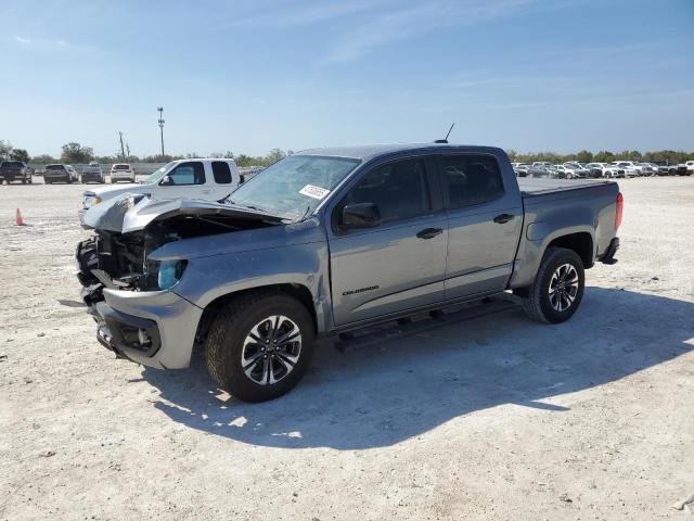 CHEVROLET COLORADO Z 2021 gray  Gasoline 1GCGTDEN4M1191469 photo #1