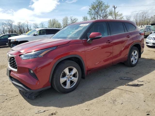 Vin: 5tdbzrbh5ns173281, lot: 51062145, toyota highlander l 2022 img_1