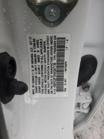 2017 HONDA CIVIC EX - 19XFC2F72HE067736