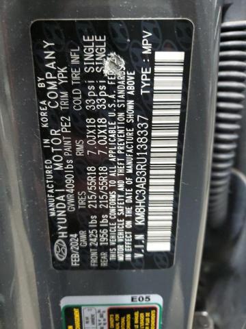 2024 HYUNDAI KONA SEL - KM8HC3AB3RU138337