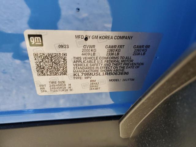 2024 CHEVROLET TRAILBLAZE - KL79MUSL1RB063696