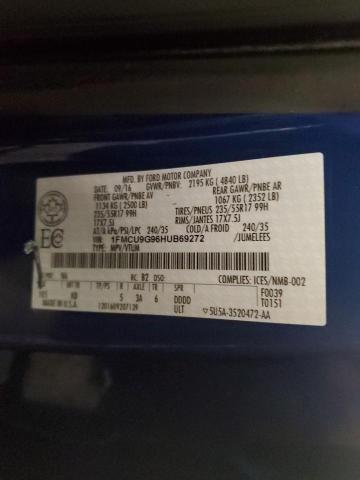 2017 FORD ESCAPE SE - 1FMCU9G96HUB69272