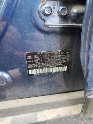 2022 SUBARU OUTBACK TO - 4S4BTGPD4N3190095