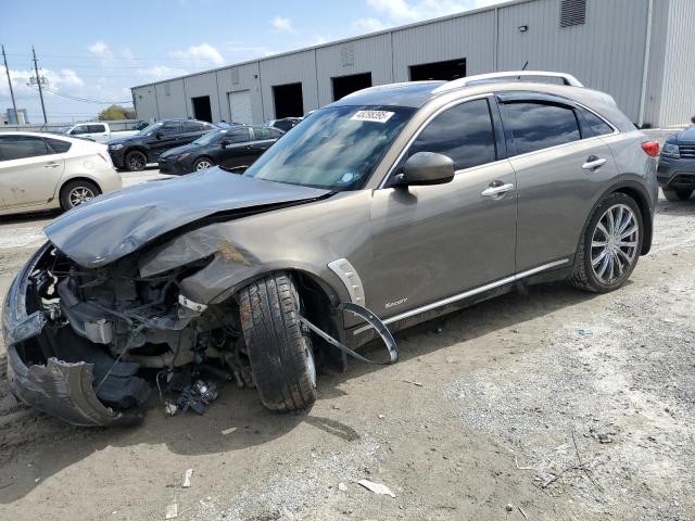 INFINITI FX35 2009 tan  gas JNRAS18W69M155445 photo #1