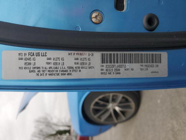 2018 DODGE CHALLENGER - 2C3CDZBT1JH322712