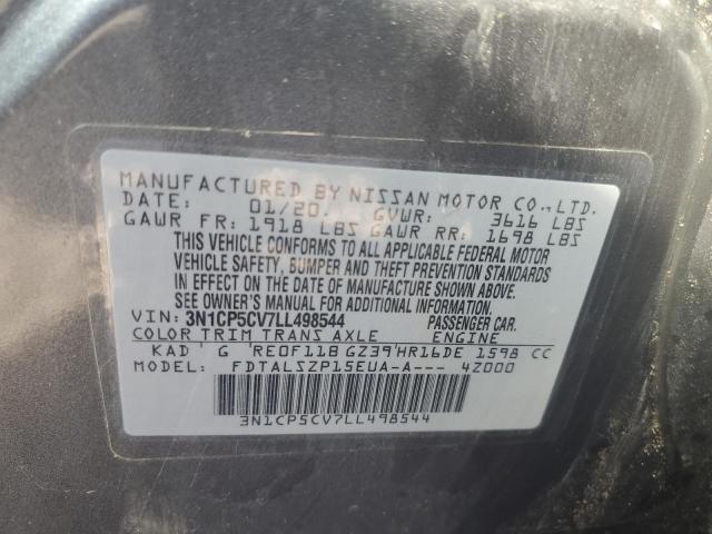 2020 NISSAN KICKS SV - 3N1CP5CV7LL498544