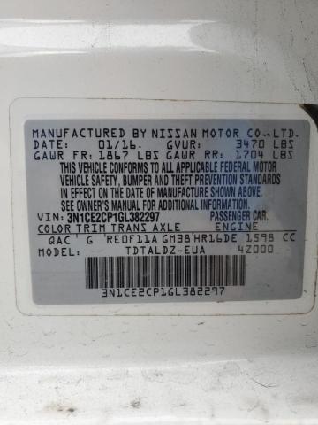 2016 NISSAN VERSA NOTE - 3N1CE2CP1GL382297