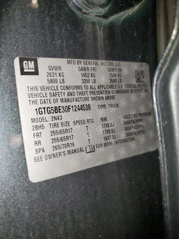 2015 GMC CANYON SLE 1GTG5BE30F1244538