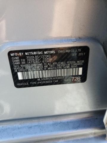2018 MITSUBISHI MIRAGE ES - ML32A3HJ9JH004607