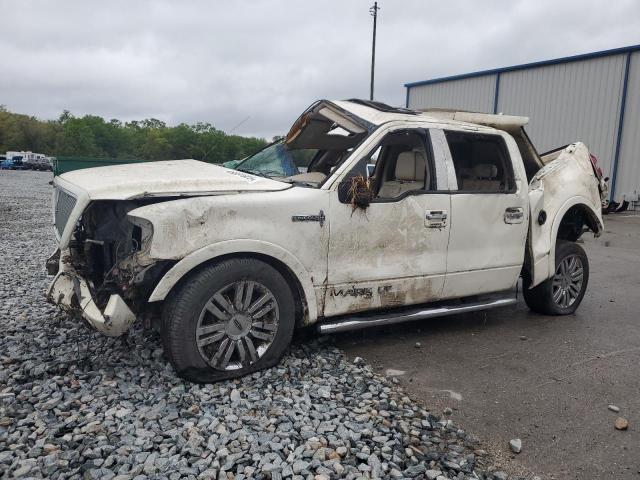 LINCOLN MARK LT 2008 white  gas 5LTPW16518FJ01320 photo #1