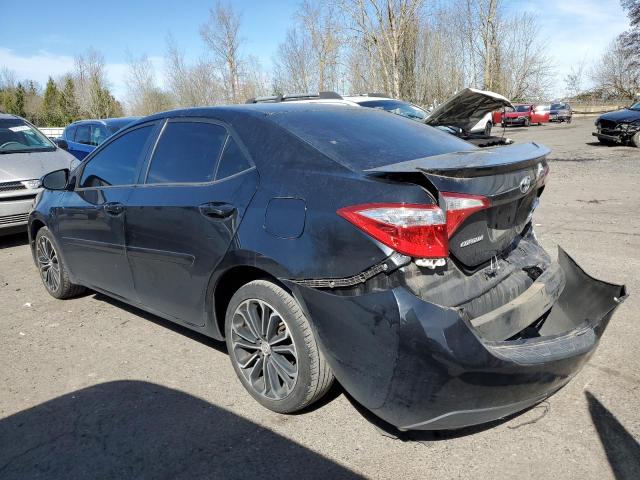 TOYOTA COROLLA L 2016 black  gas 2T1BURHE8GC682255 photo #3
