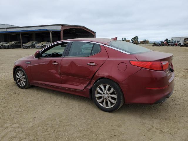 KIA OPTIMA LX 2015 red  gas 5XXGM4A75FG359647 photo #3