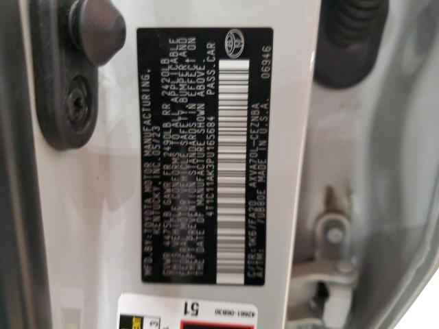 2023 TOYOTA CAMRY LE 4T1C11AK3PU165684