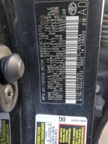 2016 TOYOTA COROLLA L - 2T1BURHE7GC567422