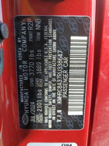 2024 HYUNDAI VENUE SEL - KMHRC8A37RU338647