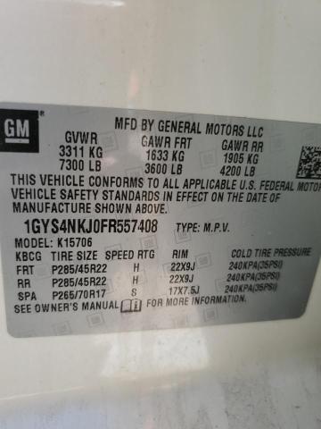 2015 CADILLAC ESCALADE P - 1GYS4NKJ0FR557408