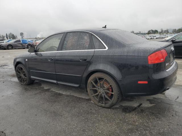 AUDI A4 2.0T QU 2008 black sedan 4d gas WAUDF78E68A078830 photo #3