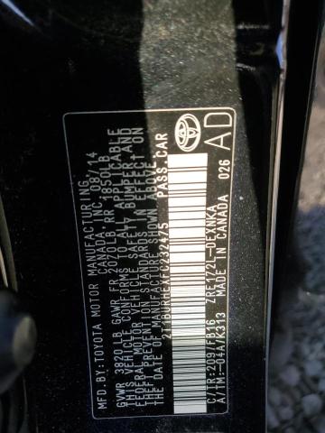2015 TOYOTA COROLLA L - 2T1BURHEXFC232475
