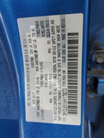 2017 TOYOTA YARIS IA 3MYDLBYVXHY179073