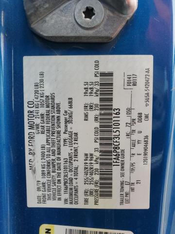 2020 FORD MUSTANG GT - 1FA6P8CF3L5101163