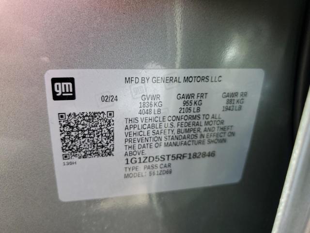 2024 CHEVROLET MALIBU LT - 1G1ZD5ST5RF182846