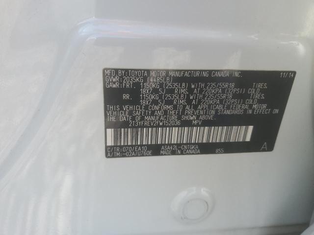 2015 TOYOTA RAV4 LIMIT - 2T3YFREV2FW152036