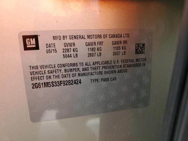 2015 CADILLAC XTS LUXURY - 2G61M5S33F9282424