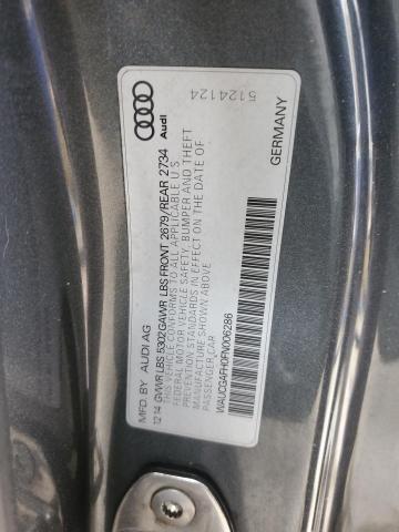 2015 AUDI S5 PREMIUM - WAUCGAFH0FN006286