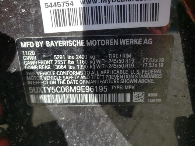2021 BMW X3 XDRIVE3 - 5UXTY5C06M9E96195