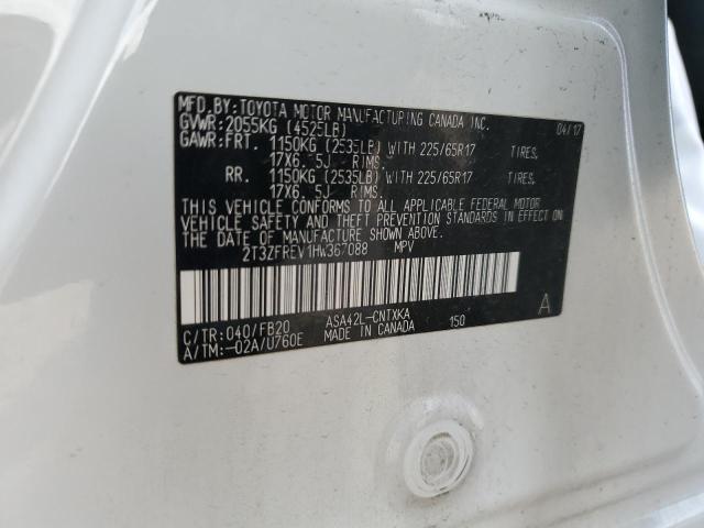 2017 TOYOTA RAV4 LE - 2T3ZFREV1HW367088
