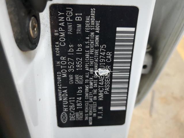 2012 HYUNDAI ACCENT GLS - KMHCT4AE0CU197475