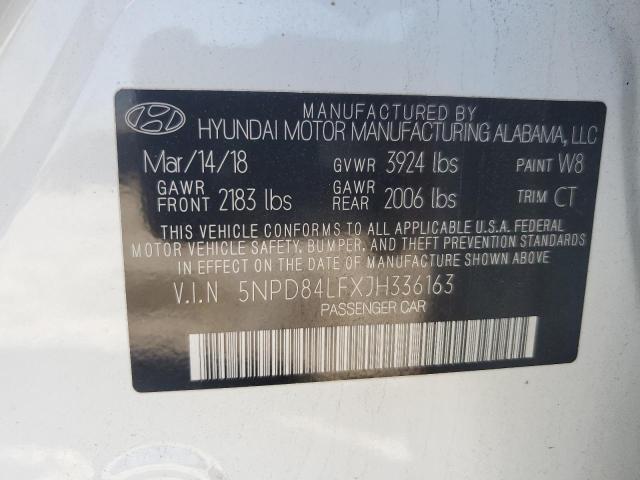 2018 HYUNDAI ELANTRA SE - 5NPD84LFXJH336163