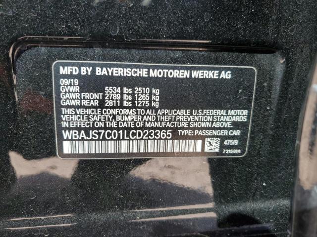 2020 BMW M550XI WBAJS7C01LCD23365