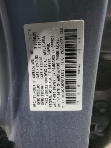 2017 HONDA ACCORD LX - 1HGCR2F3XHA115373