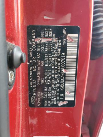 2015 HYUNDAI TUCSON LIM - KM8JUCAG6FU007019