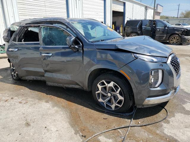 Vin: km8r74he6nu417063, lot: 50807055, hyundai palisade calligraphy 20224